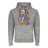 Cloud Rock love 4th of july with gnome Vintage Hoodie - texasbilliewilder