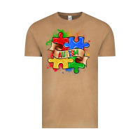 Vintage Camel autism puzzle pieces Vintage Tee - Zillion Design Studio
