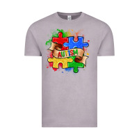 Vintage Zinc autism puzzle pieces Vintage Tee - Zillion Design Studio