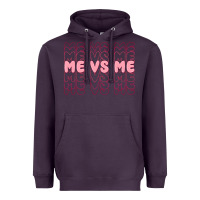 Plum me vs me Heavyweight Hoodie - MaliasSmallBusiness