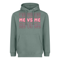 Sage me vs me Heavyweight Hoodie - MaliasSmallBusiness