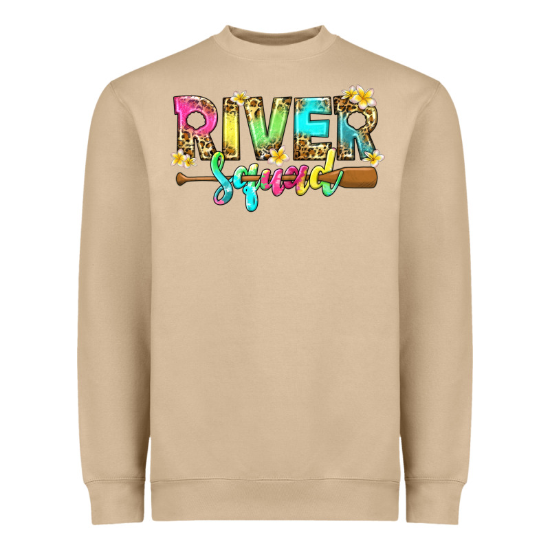 River Squad With Leopard Heavyweight Sweatshirt by texasbilliewilder | Teevron