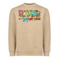 Mushroom river squad with leopard Heavyweight Sweatshirt - texasbilliewilder