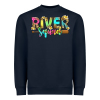 Navy river squad with leopard Heavyweight Sweatshirt - texasbilliewilder