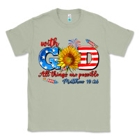 Matcha with god all things are possible usa Classic Tee - AdoDesignShop