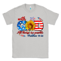 Moon Dust with god all things are possible usa Classic Tee - AdoDesignShop