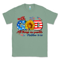 Sage with god all things are possible usa Classic Tee - AdoDesignShop