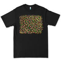 Black leopard with green glitter Premium Tee - Artiststas