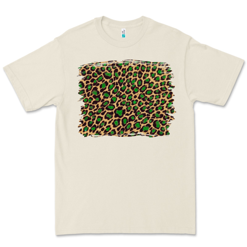 Leopard With Green Glitter Premium Tee by Artiststas | Teevron