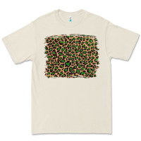 Bone leopard with green glitter Premium Tee - Artiststas