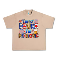 Burro I'm not drunk I'm patriotic Urban Heavy Tee - Neo Western