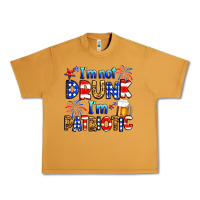 Peanut Butter I'm not drunk I'm patriotic Urban Heavy Tee - Neo Western
