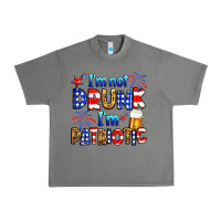 Tornado I'm not drunk I'm patriotic Urban Heavy Tee - Neo Western