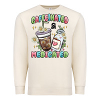 Sandshell caffeinated and medicated Premium Sweatshirt - MaliasSmallBusiness