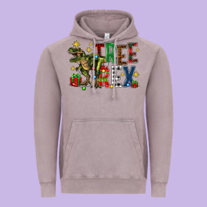 Tree Rex Coffee Drink Vintage Hoodie Designed By Zillion Design Studio