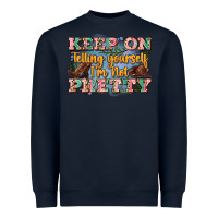 Navy keep on telling yourself i'm not pretty Heavyweight Sweatshirt - Zillion Design Studio