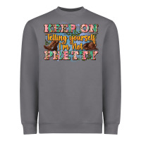 Storm keep on telling yourself i'm not pretty Heavyweight Sweatshirt - Zillion Design Studio