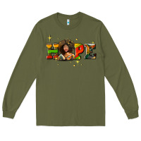 Army Green hope juneteenth Long Sleeve Tee - AdoDesignShop