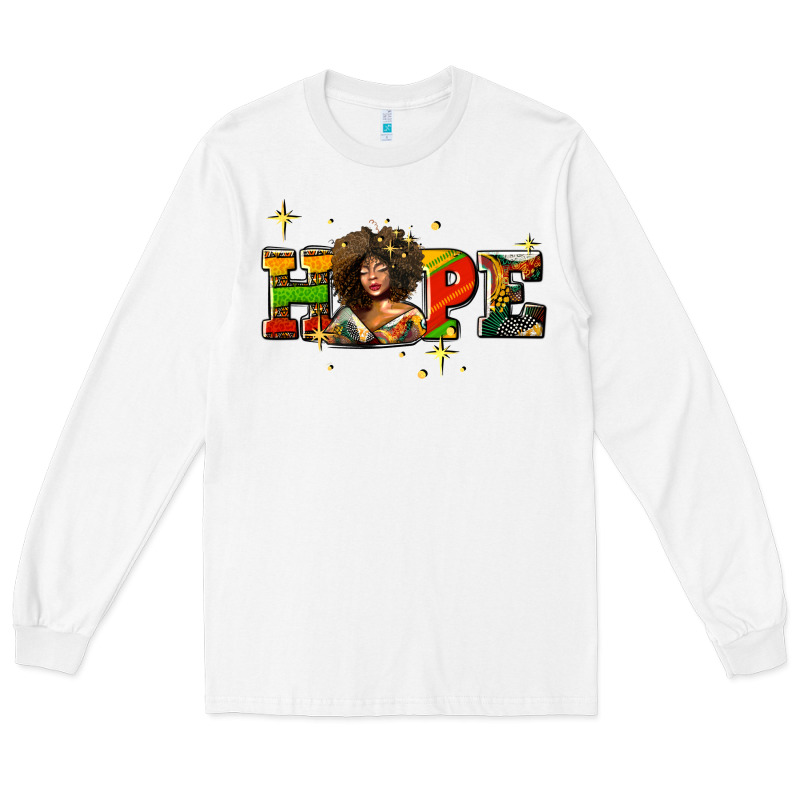 Hope Juneteenth Long Sleeve Tee by AdoDesignShop | Teevron