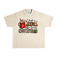 Sandshell just a girl who loves christmas Urban Heavy Tee - CowhideDigitalArt
