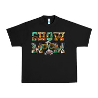 Black show mom baby cow Urban Heavy Tee - BarkalooDesign