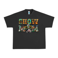 Pigment Black show mom baby cow Urban Heavy Tee - BarkalooDesign