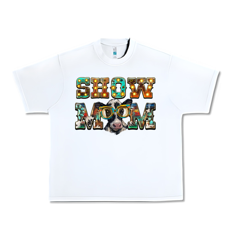 Show Mom Baby Cow Urban Heavy Tee by BarkalooDesign | Teevron