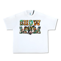 White show mom baby cow Urban Heavy Tee - BarkalooDesign
