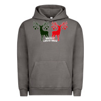 Merry Christmas Reindeer Urban Hoodie | Teevron