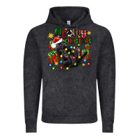Vintage Black meowy christmas Vintage Hoodie - Zillion Design Studio