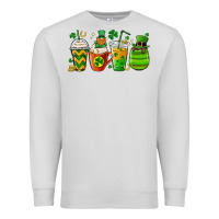 Dove Grey st. patricks day coffee cups Premium Sweatshirt - MaliasSmallBusiness