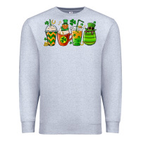 Heather Grey st. patricks day coffee cups Premium Sweatshirt - MaliasSmallBusiness