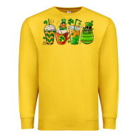 Lemon st. patricks day coffee cups Premium Sweatshirt - MaliasSmallBusiness
