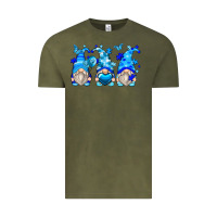 Vintage Olive autism gnomes Vintage Tee - Zillion Design Studio