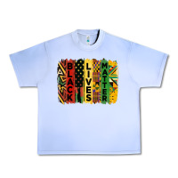 Grape Ice junetheenth black livesmatter brush stroke Urban Heavy Tee - HRA Design Shop