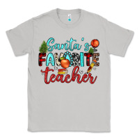 Moon Dust santa s favorite teacher Classic Tee - JahusDesignShop