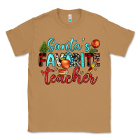 Toasted Coconut santa s favorite teacher Classic Tee - JahusDesignShop