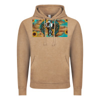Vintage Coffee Wings Cross Faith Vintage Hoodie - RanaPortraitStore