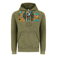 Vintage Olive Wings Cross Faith Vintage Hoodie - RanaPortraitStore