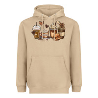 Mushroom melanin afro coffee cups Heavyweight Hoodie - MaliasSmallBusiness