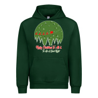 Forest Green Merry Christmas To All To All A Good Night Urban Hoodie - Bettercallsaul
