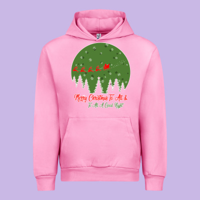 Merry Christmas To All To All A Good Night Urban Hoodie Designed By Bettercallsaul