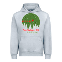 Heather Grey Merry Christmas To All To All A Good Night Urban Hoodie - Bettercallsaul