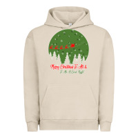 Pigment French Oak Merry Christmas To All To All A Good Night Urban Hoodie - Bettercallsaul