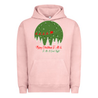 Pigment Salmon Merry Christmas To All To All A Good Night Urban Hoodie - Bettercallsaul