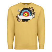 Antique Gold custom name archery Premium Sweatshirt - MaliasSmallBusiness