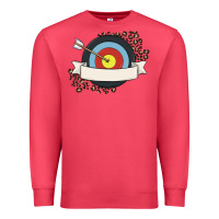 Cardinal custom name archery Premium Sweatshirt - MaliasSmallBusiness