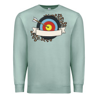 Seafoam custom name archery Premium Sweatshirt - MaliasSmallBusiness