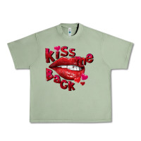Oil Green kiss me back Urban Heavy Tee - FaDigitalArtStudio