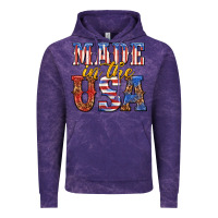 Cloud Purple made in the usa Vintage Hoodie - texasbilliewilder